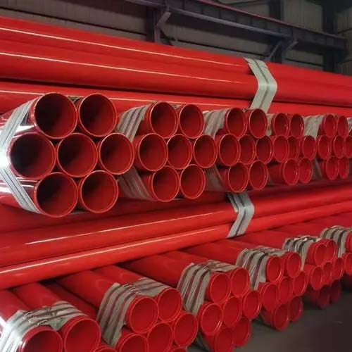 九江涂塑钢管的摩擦阻力比较小的原因