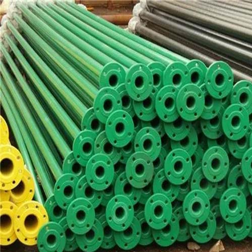 九江涂塑钢管施工案例